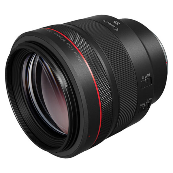 Wypożyczenie obiektywu Canon RF 85mm f/1.2L USM – Canon RF 85mm f/1.2L USM dostępny do wypożyczenia, idealny do fotografii portretowej.