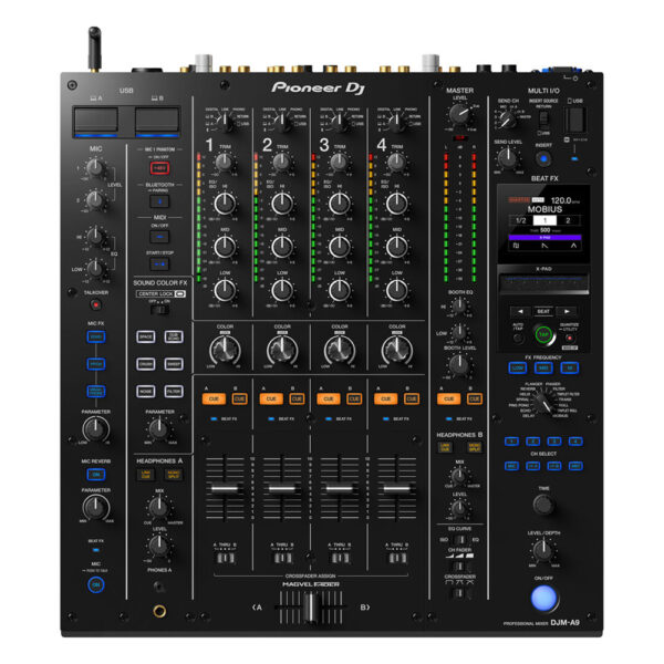 Sprzęt DJ wynajem Warszawa - Pioneer DJM-A9 mikser DJ-ski w Wypożyczalnia Warszawa