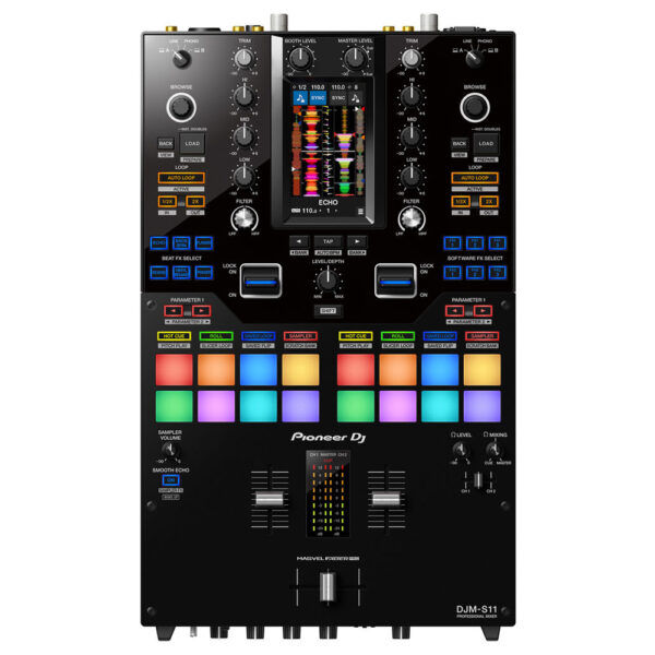 Mikser Pioneer DJM-S11 na wynajem - wypożyczalnia sprzętu DJ Warszawa