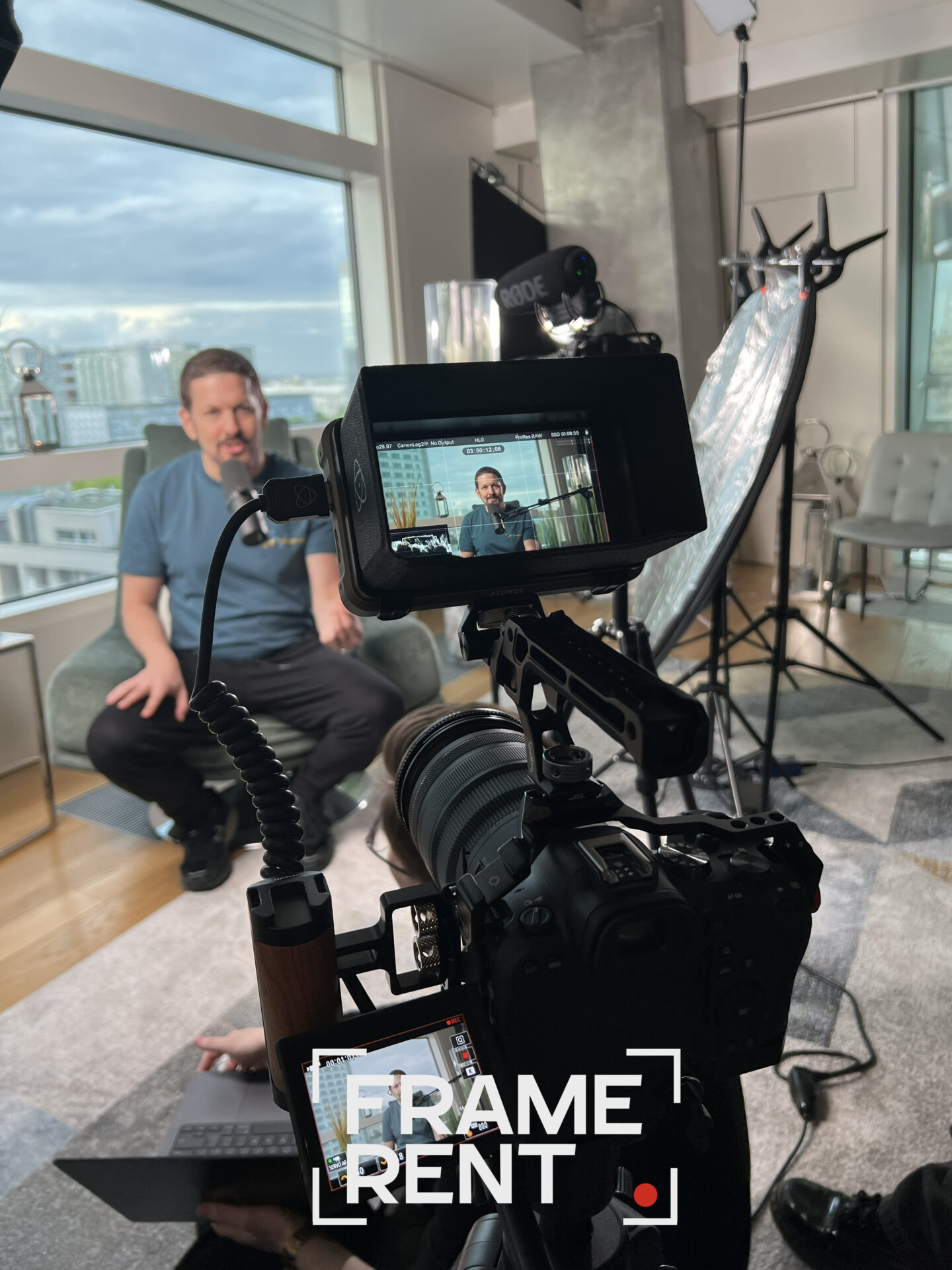 Produkcja podcastów i realizacja podcastów – profesjonalna usługa FrameRent