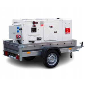 Zasilanie na eventy Warszawa, kompleksowe zasilanie eventów agregatem na przyczepie w FrameRent